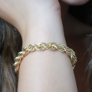 Gold Rope Bracelet